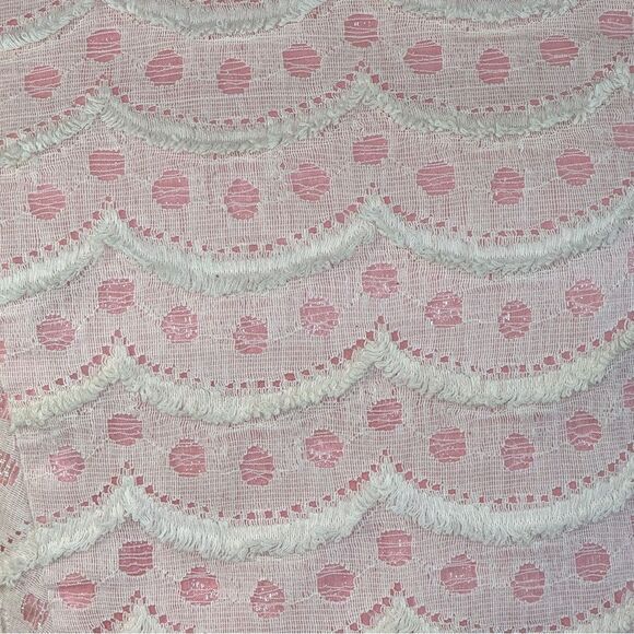 Minuet Pink Floral Lace Overlay Fit and Flare Cap Sleeve Mini Dress | Size M - Picture 6 of 6